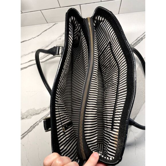 Black and white Kate Spade Prospect Place Phila tote Purse, MSRP: $398 - Picture 5 of 16